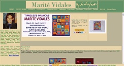 Desktop Screenshot of maritevidales.com