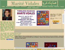 Tablet Screenshot of maritevidales.com